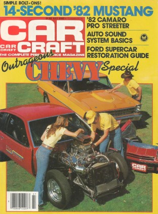 CAR CRAFT 1982 JULY - SEARCHING FOR RARE FORDS